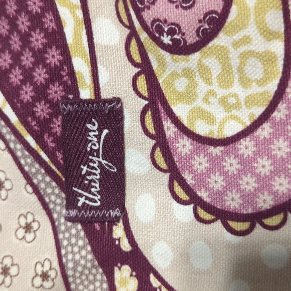 Retro Metro plum purple thirty-one weekender bag - Picture 4 of 11
